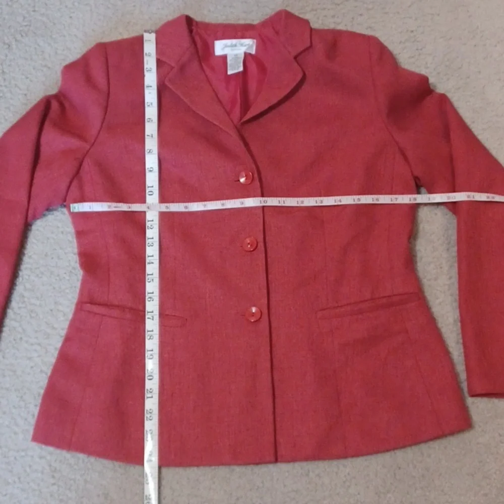 Judith Hart Petites Red Blazer